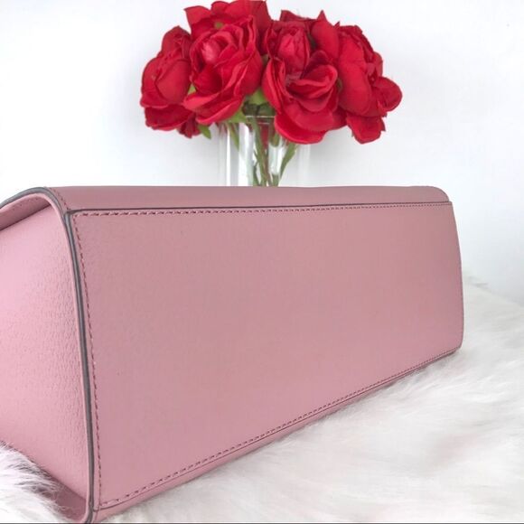 ♥️ NWT KATE SPADE PINK LEATHER SATCHEL ♥️ - Picture 5 of 5
